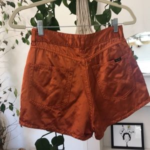 Diesel Shorts - Vintage Orange Satin High Waist shorts Diesel Shorts - Vintage Orange Satin High Waist shorts